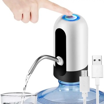 ELEKTRYCZNA POMPKA DO WODY USB DO BUTLI DYSTRYBUTOR DOZOWNIK AKUMULATOROWA