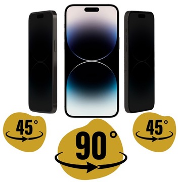 Тонированное стекло для быстрой защиты конфиденциальности IPhone 14/13/13 PRO