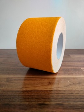 TAŚMA ANTYPOŚLIZGOWA ŻÓŁTA 100mm 12metrów NA SCHODY OSTRZEGAWCZA