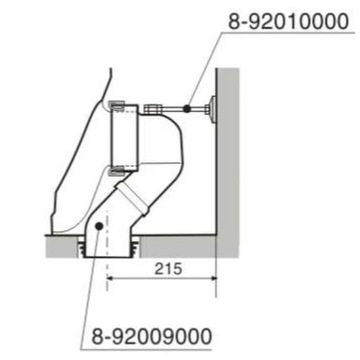 ROCA настенный крепление крепления WC A892010000 / AV0013100 Оригинал