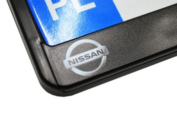 NISSAN ramki pod tablice rejestracyjne 1 szt.