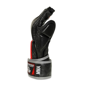 ПЕРЧАТКИ KRAV MAGA MMA ТРЕНИРОВОЧНЫЕ РУЧКИ НАТУРАЛЬНАЯ КОЖА DBX BUSHIDO L