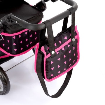 КОЛЯСКА ДЛЯ КУКОЛ KINDERPLAY, ГЛУБОКАЯ, СКЛАДНАЯ