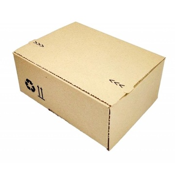 KARTON KARTONY Z AUTOMATYCZNYM DNEM SENDBOX 230x160x80 Z PASKIEM KLEJĄCYM