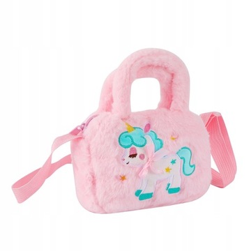 Jednorożec Torba Dla Dziewczyn Pluszowe Torby Crossbody Śliczne