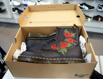 БОТИНКИ ЖЕНСКИЕ DR.MARTENS MARTENS ROSE SHOES, размер 36