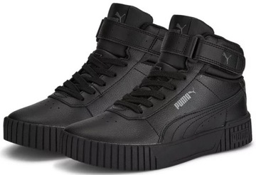 BUTY PUMA CARINA 2.0 MID LEATHER czarne roz 38,5