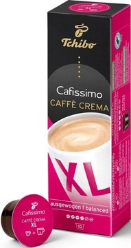 KAWA TCHIBO CAFISSIMO CAFFE CRAMA XL 10 szt