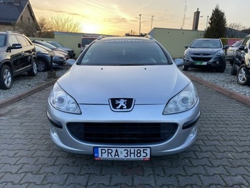 Peugeot 407 SW 1.8 16V 116KM 2004 Peugeot 407 SW Zarejestrowany Klimatronic Benzyna, zdjęcie 1