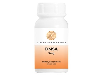 DMSA 3 mg - 90 kapsułek - chelatacja chelacja rtęci ołowiu