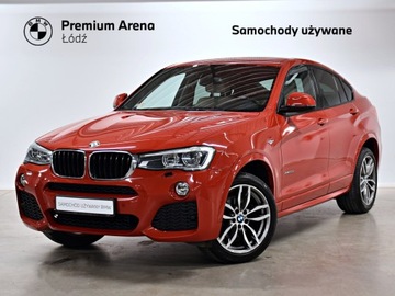 BMW X4 G01 xDrive20d 190KM 2016 BMW X4 M Sport/ Adaptive Led/ Kamera/ Grzane Fotel