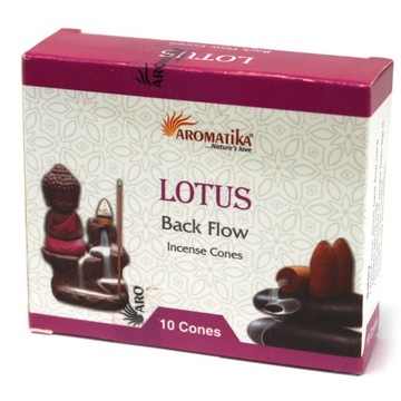 KADZIDEŁKA STOŻKOWE BACKFLOW LOTUS LOTOS 10 sztuk