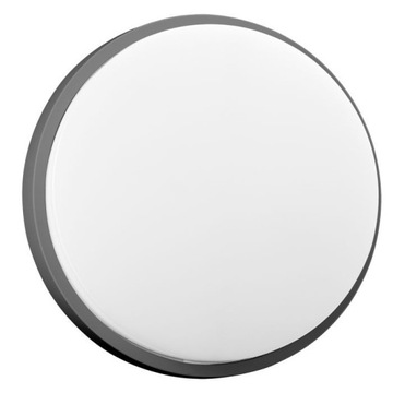 Plafon zewnętrzny led szary okrągły 10W 4000K ORNO