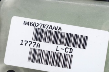 DODGE AVENGER MK2 PŘEPÍNAČ ŘÍZENÍ SKLO (OKNO) ZADNÍCH LEVÝCH DVEŘE 0460278