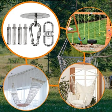 ПОТОЛОЧНЫЙ КРЮК, ПОДВЕСНОЙ СТУЛ, НЕРЖАВЕЮЩАЯ СТАЛЬ, КРЮК ДЛЯ БОКСЕРСКОЙ СУМКИ