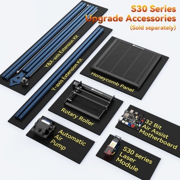 Лазерный гравер Нож 10W SCULPFUN S30 PRO Plate