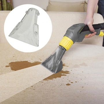 Инструмент для чистки прозрачной крышки насадок для обивки.