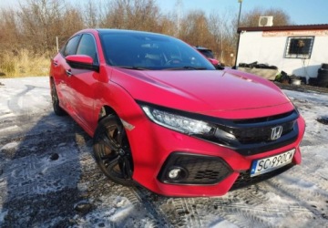 Honda Civic X Hatchback 5d 1.5 VTEC Turbo 182KM 2018 Honda Civic Honda Civic X 1.5T pelna opcja 1.5 Benzyna 182KM, zdjęcie 1
