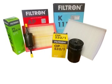 ZESTAW FILTRÓW FILTRON do FORD FIESTA V 1.3 1.6