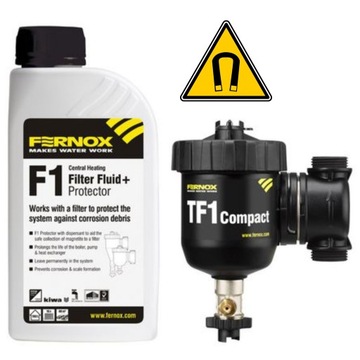 Filtr magnetyczny TF1 Compact BZ 62357 + F9 FERNOX
