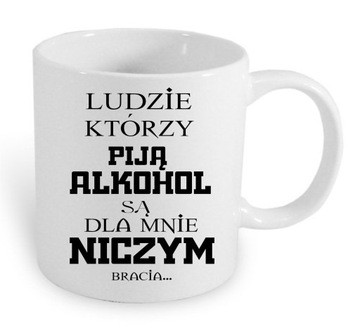 Kubek z nadrukiem prezent, śmieszne
