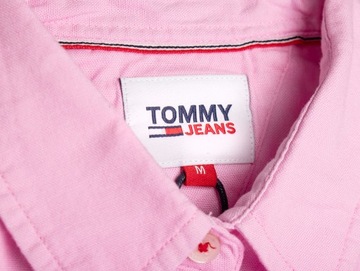 Koszula damska Tommy Jeans Różowa