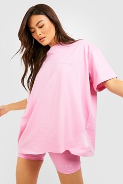 BOOHOO DSGN STUDIO OVERSIZED ZESTAW KOMPLET KOSZULKA KOLARKI MM1 NG2__M