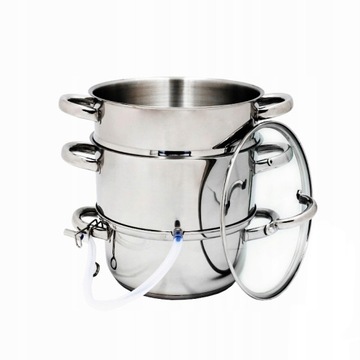 СОКОВЫЖИМКА 5Л, НЕРЖАВЕЮЩАЯ СТАЛЬ, ПАРОВАЯ ДЛЯ ФРУКТОВ