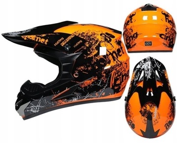 МОТОЦИКЛЬНЫЙ ШЛЕМ ДЛЯ CROSS QUAD MOTOR LIGHT, РАЗНЫЕ ЦВЕТА L