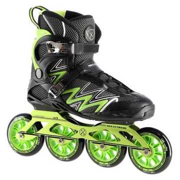 Łyżworolki Nils Extreme NA8660 zielony roz. 44