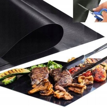 Коврик тефлоновый для ГРИЛЯ, многоразовый противень, 1 шт.