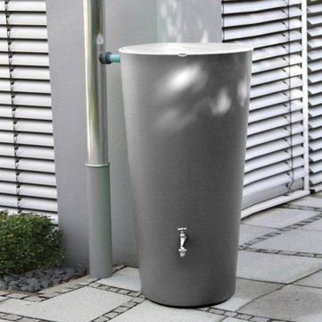 ZBIORNIK NA DESZCZÓWKĘ RAINBOWL 210 L ANTRACYT