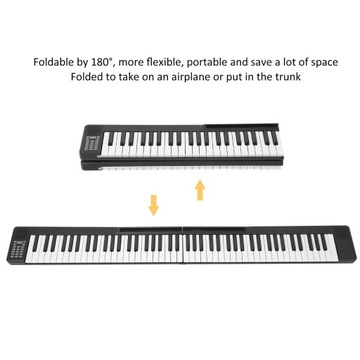 IRIN Складное электронное пианино 1988 года выпуска.