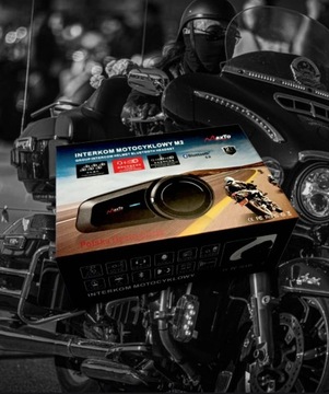 MaxTo M2 Мотоциклетный домофон ПОЛНОДУПЛЕКСНЫЙ ПОЛЬСКИЙ ГОЛОСОВЫЕ СООБЩЕНИЯ РАДИО