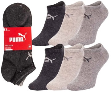 PUMA ORYGINALNE SKARPETY SKARPETKI 3 PARY 35-38