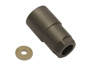 Nakrętka mocująca wtrysk.