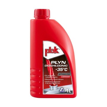 PŁYN DO CHŁODNIC PLAK-35C G12+ RÓŻOWY CZERWONY 1L