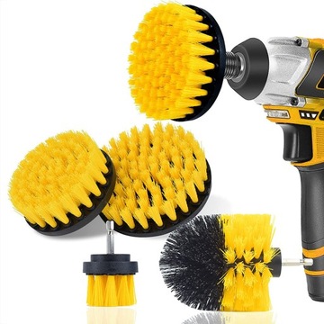 ЩЕТКИ ДЛЯ ОТВЕРТКИ НАБОР ИЗ 4-Х ПОСАДОК ЩЕТКИ