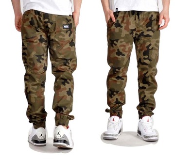 Spodnie XL Bossline Casual Jogger Moro Camo
