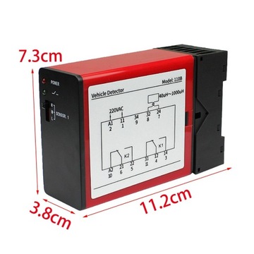 Контур автомобиля Одноканальная индукционная петля для