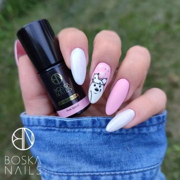BOSKA NAILS UV/LED ГИБРИДНЫЙ ЛАК 335 РОЗОВЫЙ ISNLAD 6 МЛ
