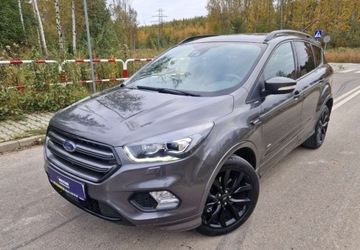 Ford Kuga II SUV Facelifting 2.0 TDCi 180KM 2017 Ford Kuga 2,0 ST-line 4x4 Navi BiXenon Zarejestrowany 2.0 Diesel 180KM, zdjęcie 1