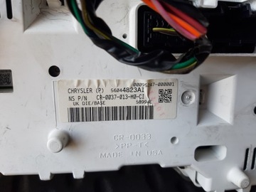 PŘÍSTROJOVÁ DESKA 56044823AI MANUÁLNÍ DODGE NITRO 2.8 CRD