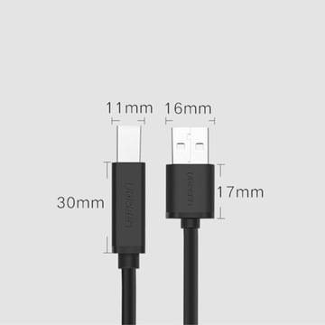 UЗЕЛЕНЫЙ ДЛИННЫЙ КАБЕЛЬ USB A ДЛЯ ПРИНТЕРА USB-B 2.0 ОДИН КАБЕЛЬ 15М