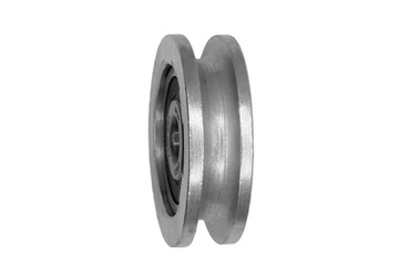 КОЛЕСО РОЛИКОВЫЙ ВЕРЕВАН СТАЛЬНОЙ ТРОС 8 мм диаметром 49 мм