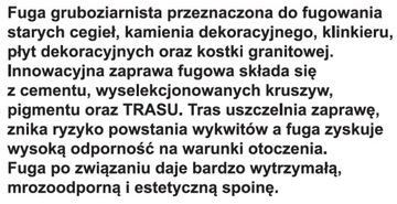 Затирка старого кирпича, клинкера, камня Гибкий раствор 10 кг для затирки швов