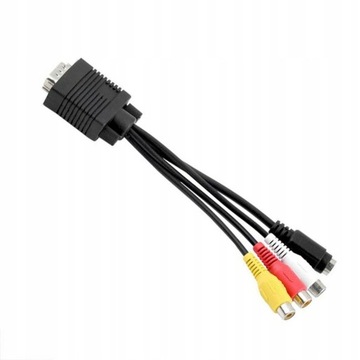 VGA SVGA — S-Video 3 RCA ТВ AV-выход ТВ-выход