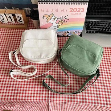 Fashion Small Canvas Crossbody Bags For Women Mini