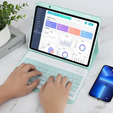 ЧЕХОЛ + КЛАВИАТУРА для iPad Pro 11 2021 г. БЕЛЫЙ