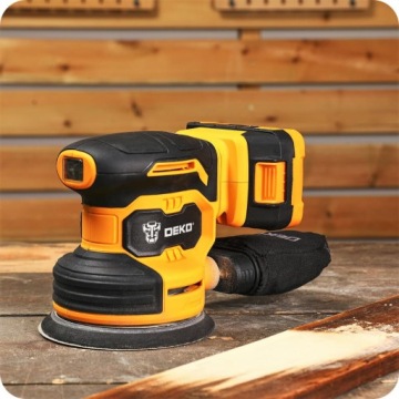 АККУМУЛЯТОРНАЯ ЭКСЦЕНТРИЧЕСКАЯ ШЛИФОВАЛЬНАЯ МАШИНА